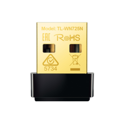 Адаптер Wi-Fi/ 150Mbps Wireless N Nano USB Adapter, Nano Size, Realtek, 2.4GHz, 802.11n/g/b, QSS button, autorun utility