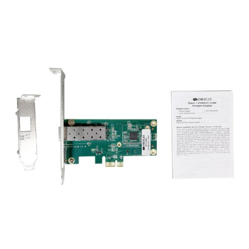 Сетевой адаптер/ Сетевой адаптер PCI-E, Intel I210, 1x1000Base-X SFP