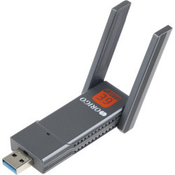 Адаптер/ OW1800M AX1800 Wi-Fi 6/6E USB 3.0 Adapter, 2x2.5dBi external antennas