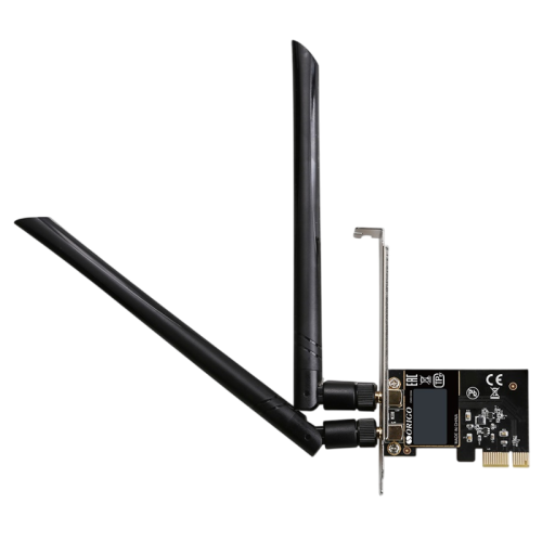 Сетевой адаптер/ Беспроводной двухдиапазонный PCI Express адаптер AC1200, 2 съемные антенны 5 дБи