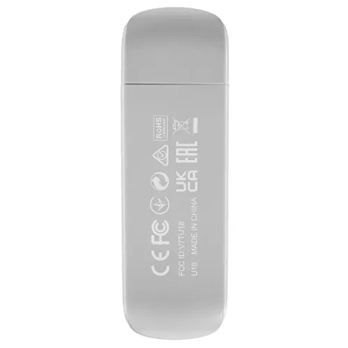 Адаптер Wi-Fi/ Tenda U18 Двухдиапазонный Wi-Fi адаптер AX1800 Wi-Fi 6, 2,4/5 ГГц, до 1,78 Гбит/с, внутренняя антенна, передатчик 20 dBm