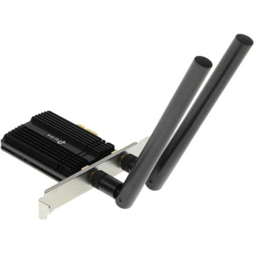 Сетевой адаптер/ 11AX 3000Mbps dual-band PCI-E adapter, 2402Mbps at 5G and 574Mbps at 2.4G, support Bluetooth 5.0, WPA2 encryption, two external Antennas. Сетевой адаптер/ 11AX 3000Mbps dual-band PCI-E adapter, 2402Mbps at 5G and 574Mbps at 2.4G, support Bluetooth 5.0, WPA2 encryption, two external Antennas.