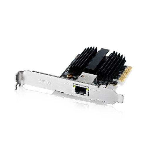 Сетевая карта/ Network adapter Zyxel XGN100C, PCI Express 3.0, 1x1/2.5/5/10G RJ-45 Сетевая карта/ Network adapter Zyxel XGN100C, PCI Express 3.0, 1x1/2.5/5/10G RJ-45