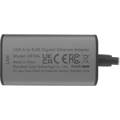 Сетевой адаптер Gigabit Ethernet Cudy UE10A USB 3.0 Сетевой адаптер Gigabit Ethernet Cudy UE10A USB 3.0