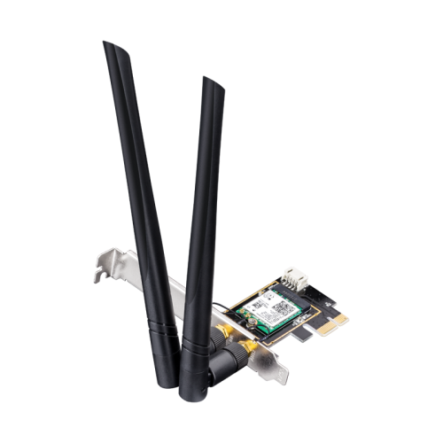 Адаптер беспроводной связи (Wi-Fi) CUDY AX3000 Wi-Fi 6 PCI Express Adapter 3000Mbps Wi-Fi 6 / Bluetooth 5.0 PCI Express Adapter, Intel AX200 module, 2T2R, 2402Mbps at 5GHz + 574Mbps at 2.4GHz, 802.11ax/ac/a/b/g/n, 2 detachable antennas, Ver 1.0