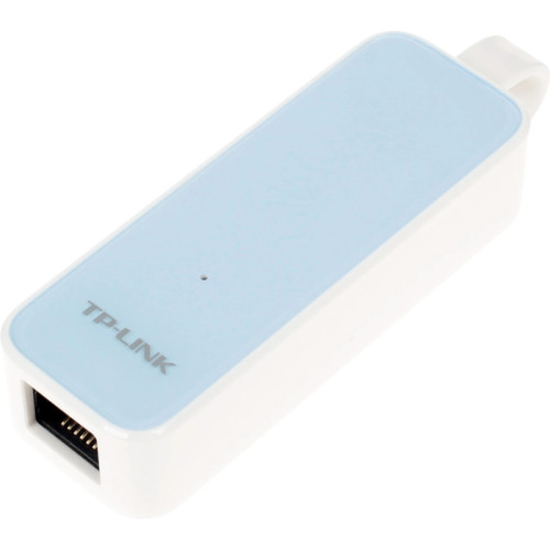 Сетевой адаптер/ USB 2.0 to Fast Ethernet Network Adapter, 1 USB 2.0 connector, 1 10/100Mbps Ethernet port