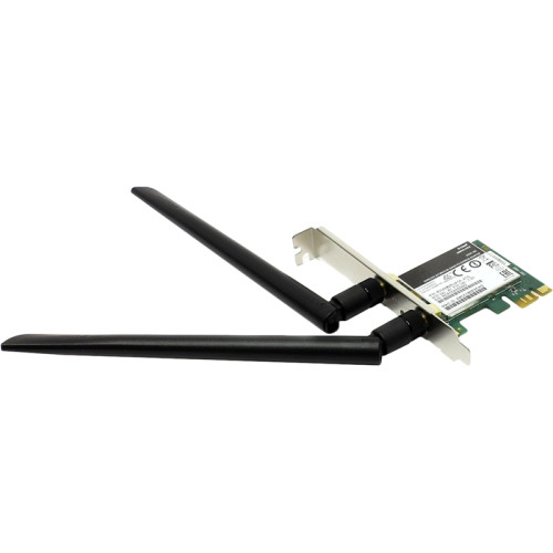 Адаптер/ DWA-582/RU/10/B AC1200 Wi-Fi PCI Express Adapter, 2x2dBi detachable antennas, 10pcs/pack