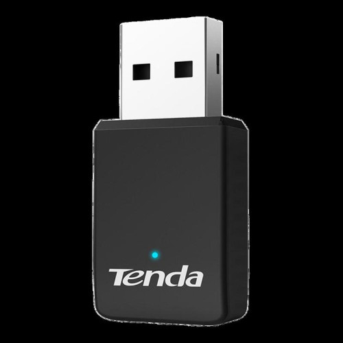 Адаптер беспроводной связи (Wi-Fi) Tenda U9 Двухдиапазонный Wi-Fi адаптер AC650 до 200 Мбит/с на 2.4 ГГц + до 433 Мбит/с на 5 ГГц, внутренняя антенна, передатчик 20 dBm, USB 2.0