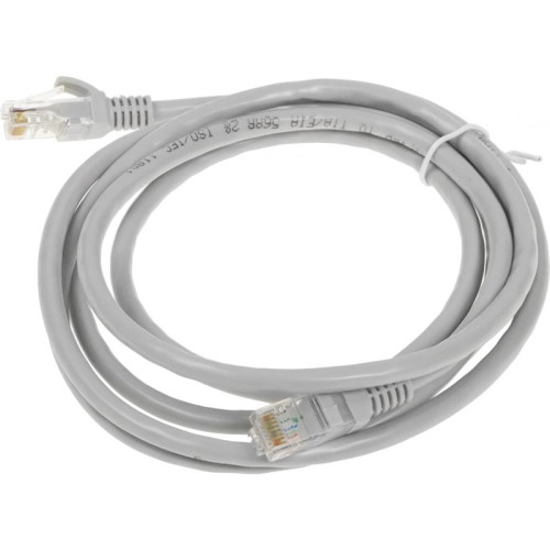 Патч-корд Exegate UTP-RJ45-RJ45-C6-2M-GY 10Гбит/с UTP 4 пары cat.6 CCA 2м серый RJ-45 (m)-RJ-45 (m) (EX272313RUS)