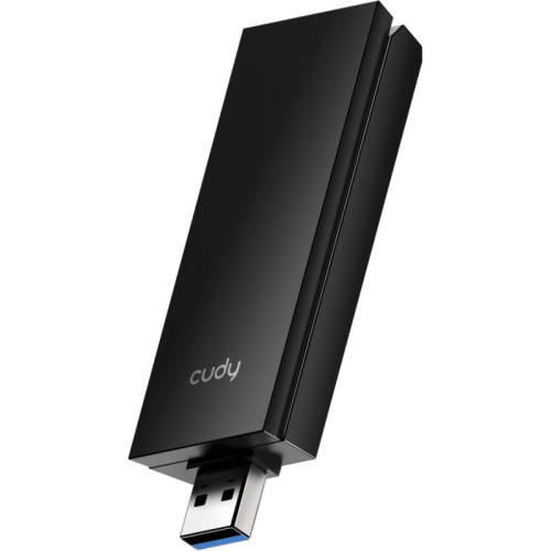 Сетевой адаптер Wi-Fi Cudy WU5400 AXE5400 USB 3.0 (ант.внеш.несъем.) 2ант.