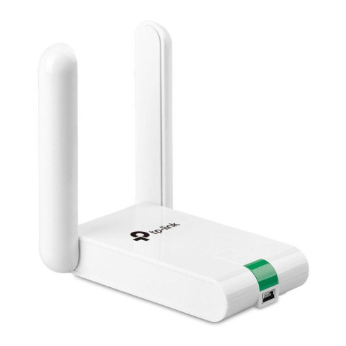 Сетевой адаптер TP-LINK TL-WN822N N300 Wi-Fi USB-адаптер высокого усиления, чипсет Realtek, 2T2R, до 300 Мбит/с на 2,4 ГГц, 802.11b/g/n, кнопка WPS, интерфейс USB 2.0, стильный корпус, 2 фиксированные антенны, 1 удлинительный кабель USB, (050542)
