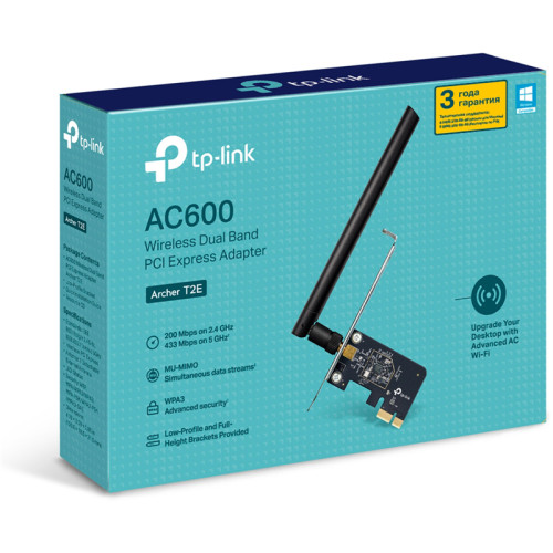 Адаптер Wi-Fi/ AC600 Dual Band Wi-Fi PCI Express Adapter