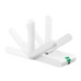 Адаптер Wi-Fi/ 300Mbps High Gain Wireless N USB Adapter, Atheros, 2T2R, 2.4GHz, elegant desktop housing,  USB extension cable, 2 fixed antennas