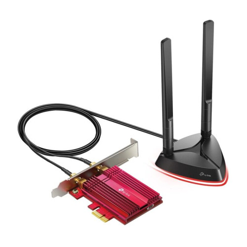 Сетевой адаптер Wi-Fi + Bluetooth TP-Link Archer TX3000E AX3000 PCI Express (ант.внеш.съем) 2ант.