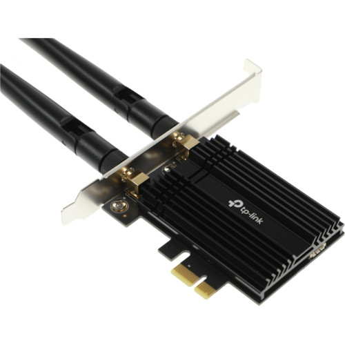 Сетевой адаптер/ 11AX 3000Mbps dual-band PCI-E adapter, 2402Mbps at 5G and 574Mbps at 2.4G, support Bluetooth 5.0, WPA2 encryption, two external Antennas. Сетевой адаптер/ 11AX 3000Mbps dual-band PCI-E adapter, 2402Mbps at 5G and 574Mbps at 2.4G, support Bluetooth 5.0, WPA2 encryption, two external Antennas.