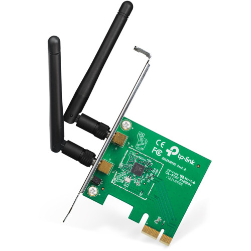 Адаптер Wi-Fi/ 300Mbps Wireless N PCI Express Adapter, Atheros, 2T2R, 2.4GHz, 802.11n/g/b, 2 detachable antennas