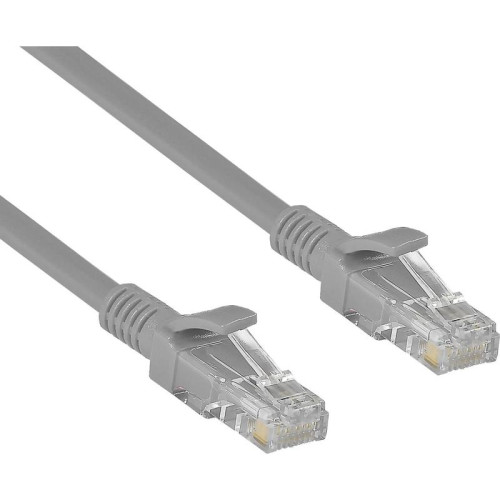 Патч-корд Exegate UTP-RJ45-RJ45-5e-0,3M-GY 1Гбит/с UTP 4 пары cat.5E CCA 0.3м серый RJ-45 (m)-RJ-45 (m) (EX258663RUS)