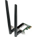 Адаптер/ DWA-582/RU/10/B AC1200 Wi-Fi PCI Express Adapter, 2x2dBi detachable antennas, 10pcs/pack