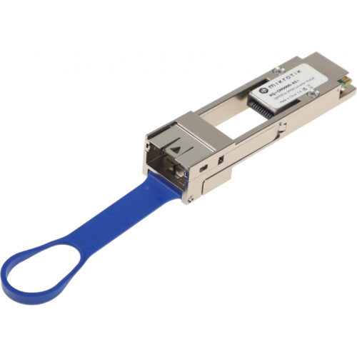 Адаптер MikroTik XQ+CM0000-XS+ 0.01м серый QSFP28-SFP28
