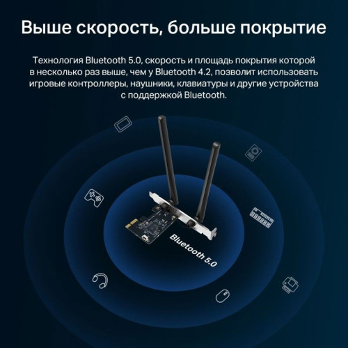 Wi-Fi  Bluetooth PCI Адаптер/ AC1200 Dual-Band Wi-Fi Bluetooth  PCI Express Adapter