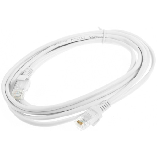 Патч-корд Premier 5-970 UTP 4 пары cat.5E solid CCA molded 3м белый RJ-45 (m)-RJ-45 (m) (5-970W 3.0) Патч-корд Premier 5-970 UTP 4 пары cat.5E solid CCA molded 3м белый RJ-45 (m)-RJ-45 (m) (5-970W 3.0)