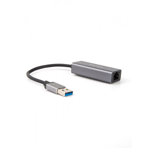 Кабель-переходник USB 3.0 (Am) - LAN RJ-45 Ethernet 1000 Mbps, Aluminum Shell