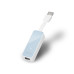 Сетевой адаптер/ USB 2.0 to Fast Ethernet Network Adapter, 1 USB 2.0 connector, 1 10/100Mbps Ethernet port