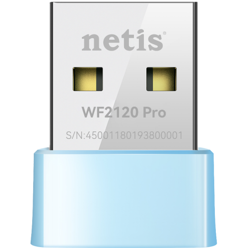 Сетевой адаптер Wi-Fi Netis WF2120 Pro N150 USB 2.0 (ант.внутр.) 1ант.