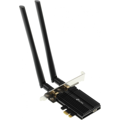 Сетевой адаптер/ 11AX 3000Mbps dual-band PCI-E adapter, 2402Mbps at 5G and 574Mbps at 2.4G, support Bluetooth 5.0, WPA2 encryption, two external Antennas. Сетевой адаптер/ 11AX 3000Mbps dual-band PCI-E adapter, 2402Mbps at 5G and 574Mbps at 2.4G, support Bluetooth 5.0, WPA2 encryption, two external Antennas.
