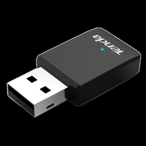 Адаптер беспроводной связи (Wi-Fi) Tenda U9 Двухдиапазонный Wi-Fi адаптер AC650 до 200 Мбит/с на 2.4 ГГц + до 433 Мбит/с на 5 ГГц, внутренняя антенна, передатчик 20 dBm, USB 2.0