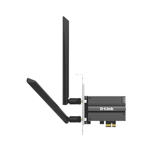 Двухдиапазонный Wi-Fi 6 PCI Express адаптер/ Двухдиапазонный Wi-Fi 6 PCI Express адаптер AX1800, поддержка Bluetooth 5.2, 2 съемные антенны 5 дБи