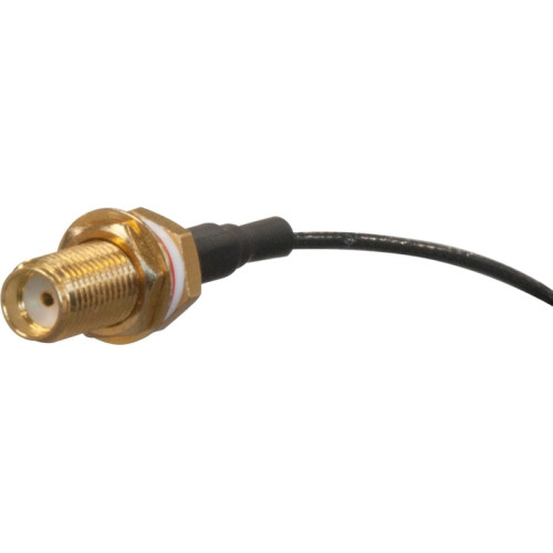 Кабель MikroTik ACSMAUFL solid Cu 0.13м черный outdoor U.fl (m)-SMA (f)