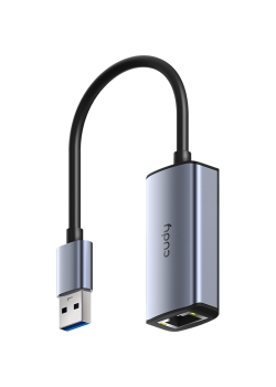Адаптер/ Aluminum Portable USB-C to 2.5G Ethernet Adapter, Compatible with Laptop, MacBook, Surface, PC with Windows, XP, Mac/Linux and more