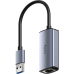 Адаптер/ Aluminum Portable USB-C to 2.5G Ethernet Adapter, Compatible with Laptop, MacBook, Surface, PC with Windows, XP, Mac/Linux and more