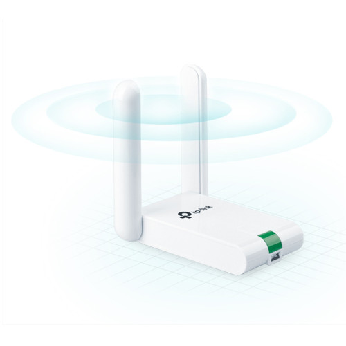 Адаптер Wi-Fi/ 300Mbps High Gain Wireless N USB Adapter, Atheros, 2T2R, 2.4GHz, elegant desktop housing,  USB extension cable, 2 fixed antennas