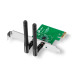 Адаптер Wi-Fi/ 300Mbps Wireless N PCI Express Adapter, Atheros, 2T2R, 2.4GHz, 802.11n/g/b, 2 detachable antennas