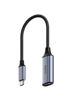 Адаптер USB-C — HDMI/ USB-C To 4K@60Hz HDMI adapter, Host: USB-C, 1 x HDMI 4K@60Hz, Aluminum alloy, compatible with MacBook, Mac Pro, Mac mini, iMac, Surface Pro, XPS, Flash Drive, Mobile HDD