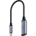 Адаптер USB-C — HDMI/ USB-C To 4K@60Hz HDMI adapter, Host: USB-C, 1 x HDMI 4K@60Hz, Aluminum alloy, compatible with MacBook, Mac Pro, Mac mini, iMac, Surface Pro, XPS, Flash Drive, Mobile HDD