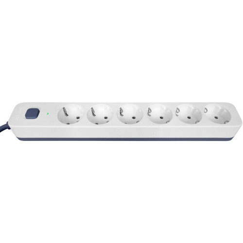Фильтр-удлинитель PowerCom SP-06W 1.8M, 6 розеток, белый, 16А, 4кВт, 380Дж, защитные шторки, защита от КЗ, перегрузки, ВЧ и импульсных помех, кабель 3x1 мм2, ШхГхВ 338.5х50х40.2 мм, вес 0.48 кг./ Surge protector PowerCom SP-06W 1.8M, 6 sockets, white, 16A Фильтр-удлинитель PowerCom SP-06W 1.8M, 6 розеток, белый, 16А, 4кВт, 380Дж, защитные шторки, защита от КЗ, перегрузки, ВЧ и импульсных помех, кабель 3x1 мм2, ШхГхВ 338.5х50х40.2 мм, вес 0.48 кг./ Surge protector PowerCom SP-06W 1.8M, 6 sockets, white, 16A