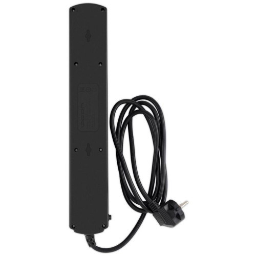 Сетевой фильтр Ippon BK-6-EU-1.8-10-B 1.8м (6 розеток) черный (коробка)