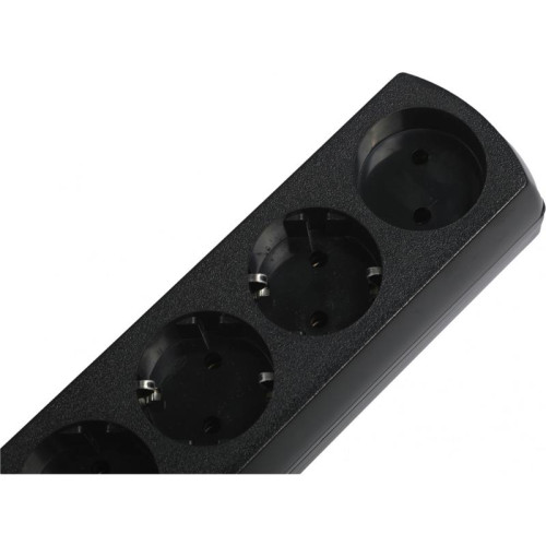 Сетевой фильтр Most HPw 5м (6 розеток) черный (коробка)