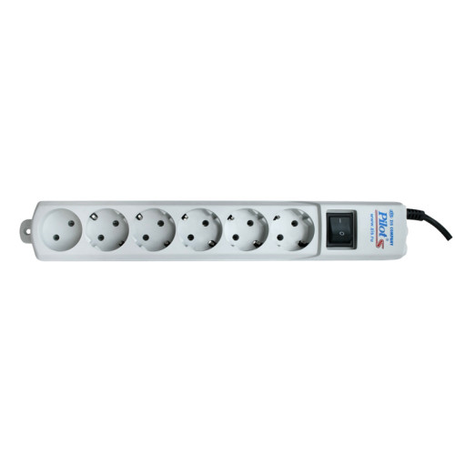 Сетевой фильтр Pilot S 6 розеток (5 евро + 1 б/зазем.) 3 м/ Surge protector ZIS Pilot S 3m, 6 outlets (5+1), white Сетевой фильтр Pilot S 6 розеток (5 евро + 1 б/зазем.) 3 м/ Surge protector ZIS Pilot S 3m, 6 outlets (5+1), white