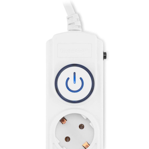 Сетевой фильтр Ippon BK-6-EU-1.8-16-W 1.8м (6 розеток) белый (коробка)