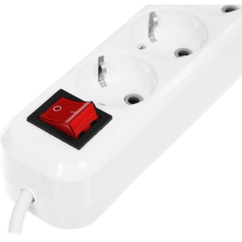 Сетевой удлинитель Defender L340 5м (4 розетки) белый (пакет ПЭ) Сетевой удлинитель Defender L340 5м (4 розетки) белый (пакет ПЭ)