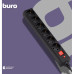 Сетевой фильтр Buro 600SH-16-3-B 3м (6 розеток) черный (коробка)
