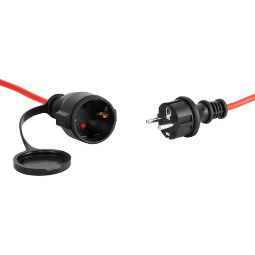 Сетевой удлинитель Buro BU-PS1.20/R-16 20м (1 розетка) красный (коробка)