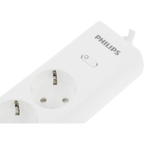 Сетевой фильтр Philips CHP2135WA/51 2м (3 розетки) белый (коробка)
