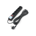 Surge protector Power Cube 1.9 m 5 outlets (Black graffite) 10A / 2.2kW
