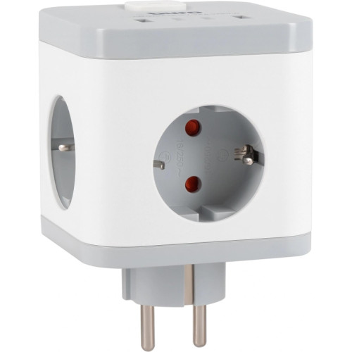 Сетевой разветвитель Buro BU-PW3UC-W (3 розетки) белый (пакет ПЭ)