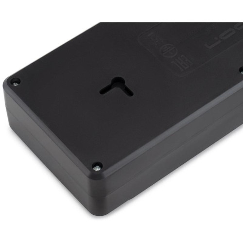 Сетевой фильтр Ippon BK-8-EU-5-16-B 5м (8 розеток) черный (коробка)